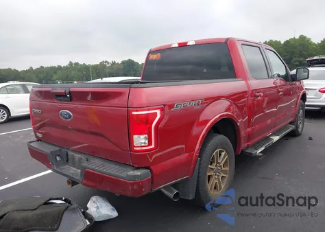 2017 Ford F-150 Xlt z USA, uszkodzony, nr VIN 1FTEW1EP7HKD28189